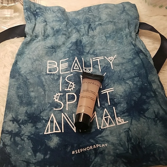 sephora/smashbox Other - Sephora Blue Makeupbag&smashboxsample Primer New